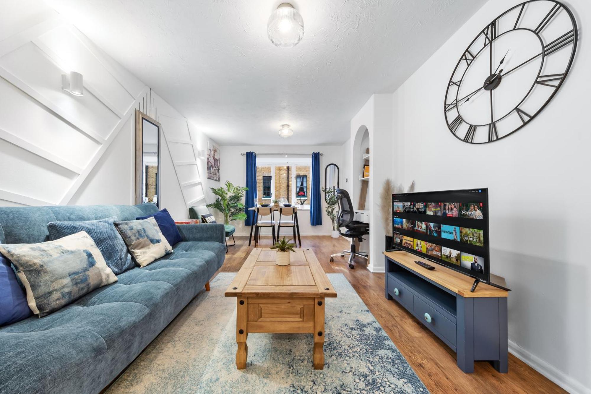 Quirky Canary 2Bed, Free Parking, Smart Tv & Games London Eksteriør billede
